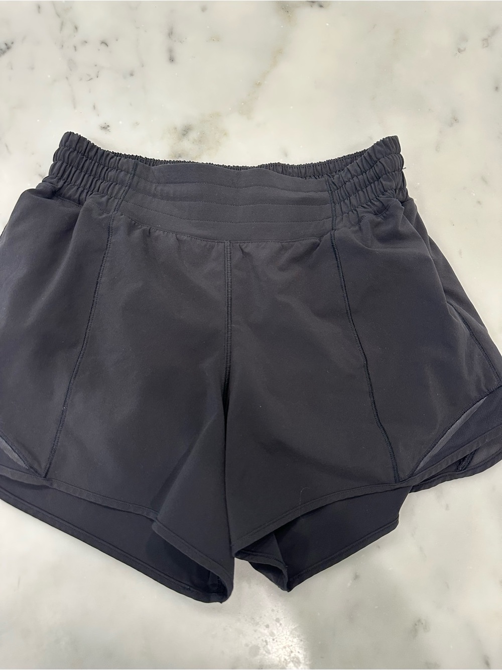 lululemon Black Hotty Hot Shorts